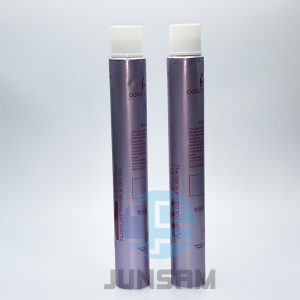 aluminum hair colorant tube