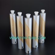 aluminum empty cosmetic tube
