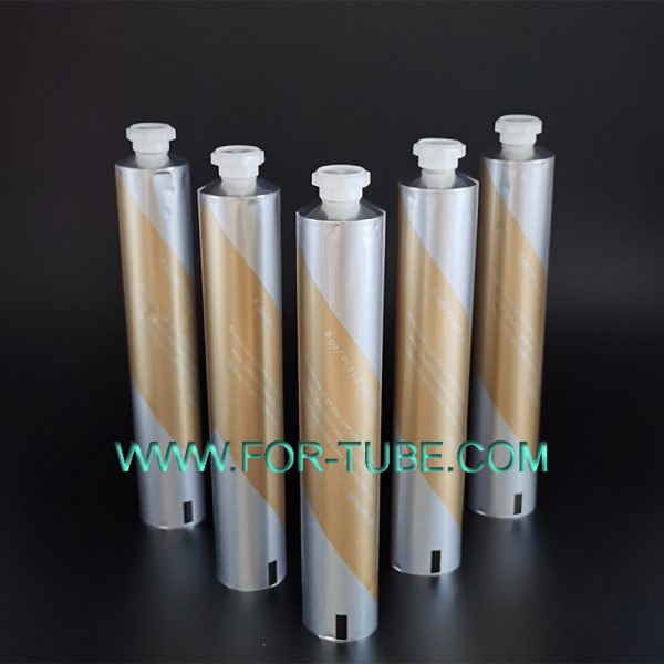 Aluminum Collapsible Tube for Cosmetic Hand Cream