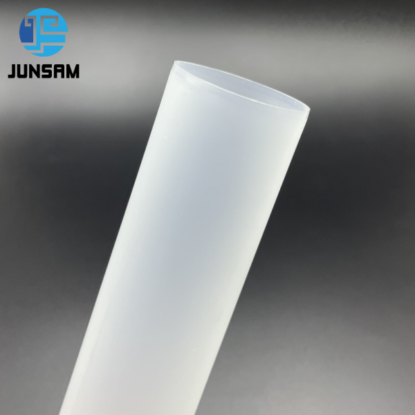 HDPE-plastic tube-all-semitransparent-white cap-50ml