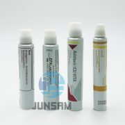 aluminum empty tube packaging for pharmaceutical ointment