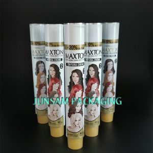 aluminum empty tube for hair colorant dyeing cream